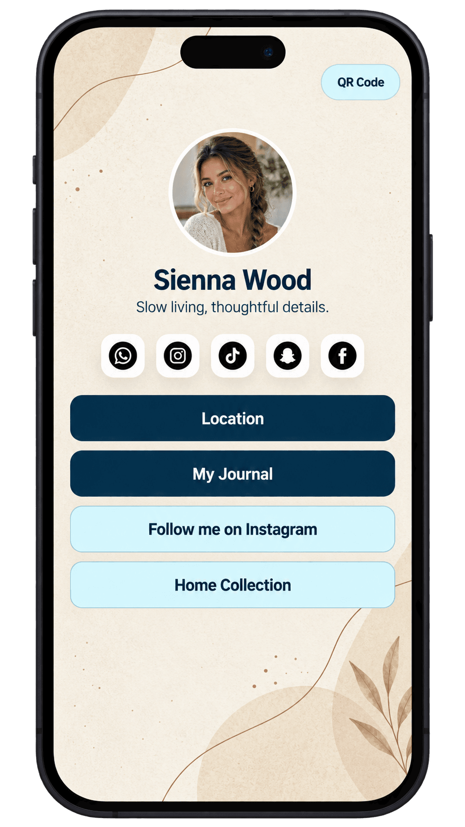 Soft Beige theme preview